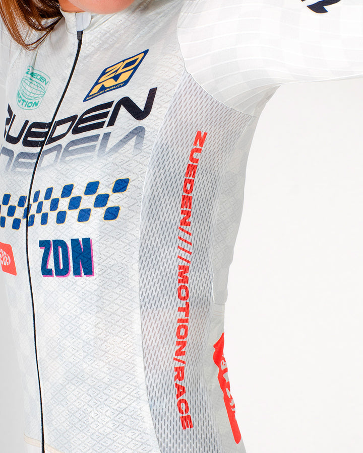 Jersey Ciclismo Manga Larga Mujer Race x Artist Concept