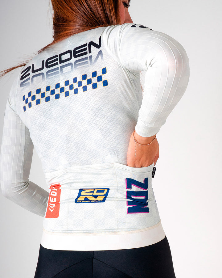 Jersey Ciclismo Manga Larga Mujer Race x Artist Concept