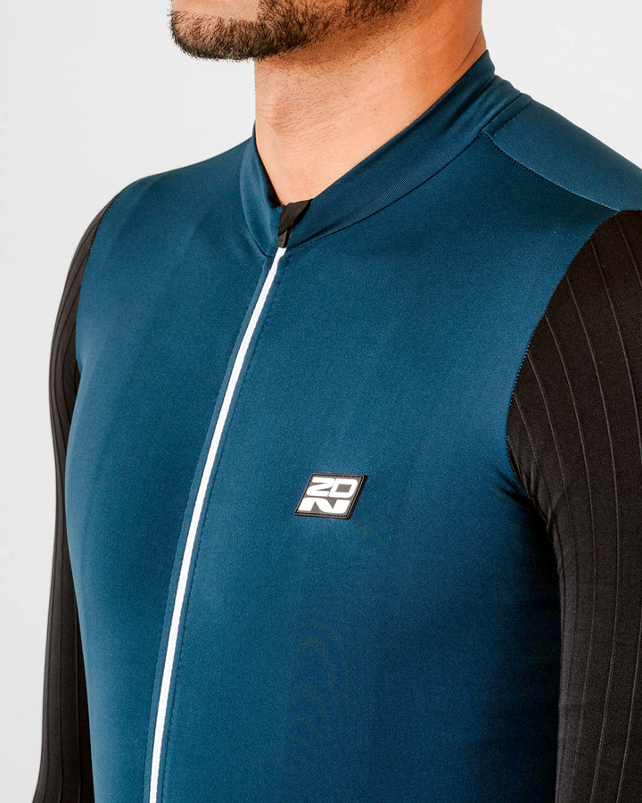 Jersey de Ciclismo Hombre Manga Larga Navi Onix