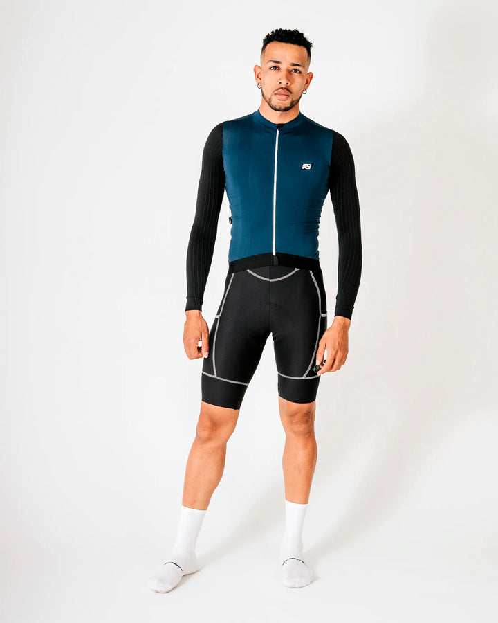 Jersey de Ciclismo Hombre Manga Larga Navi Onix