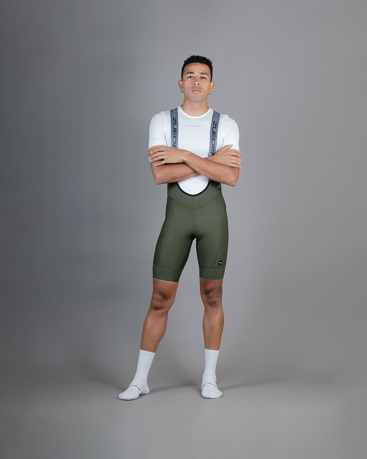 Pantaloneta Ciclismo Hombre  Eternal Green Camo
