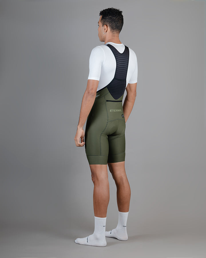 Pantaloneta Ciclismo Hombre  Eternal Green Camo