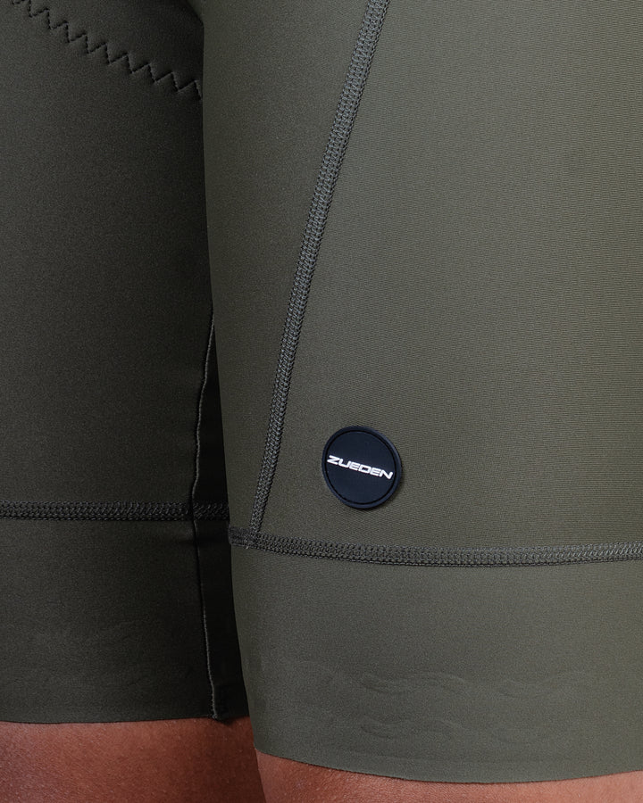 Pantaloneta Ciclismo Hombre  Eternal Green Camo