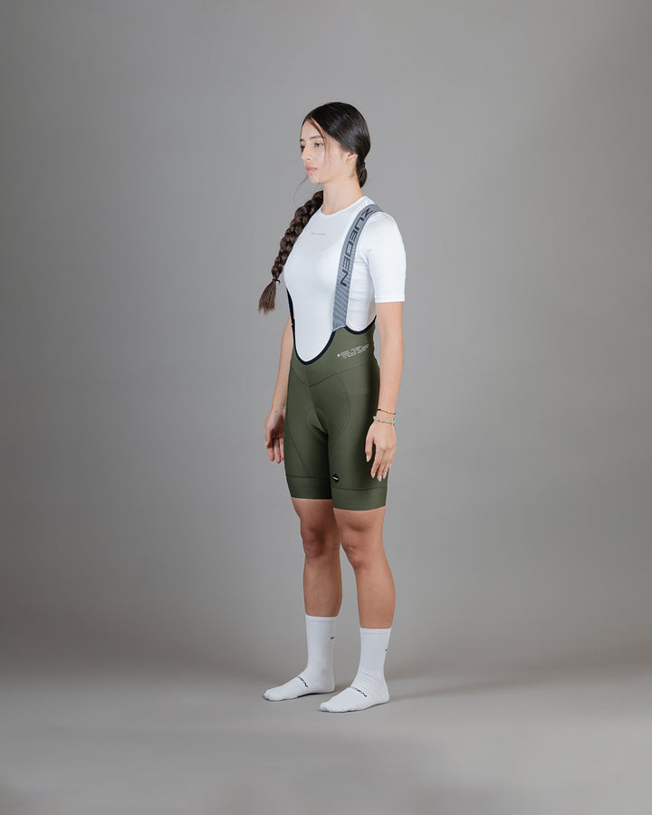 Pantaloneta Ciclismo Dama Eternal Green Camo