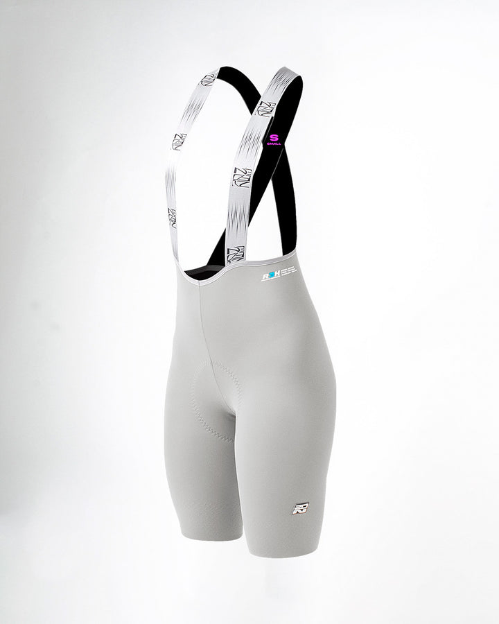 Pantaloneta Ciclismo Mujer Forge Gris Plata