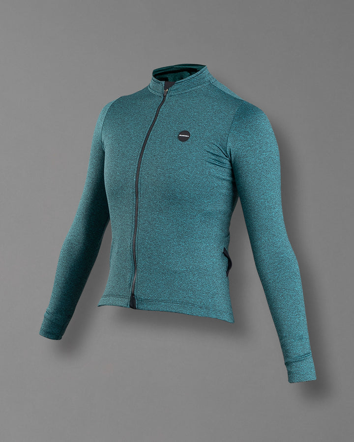 Chaqueta Ciclismo Térmica Basic Verde Dama