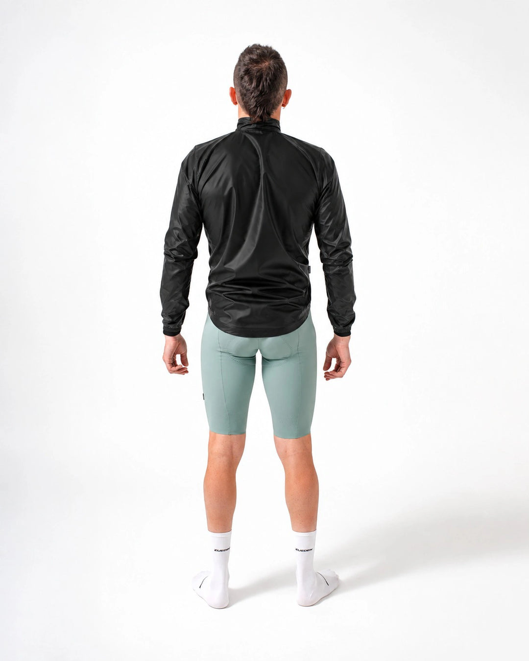 Chaqueta Ciclismo impermeable Hombre Vanta Negro