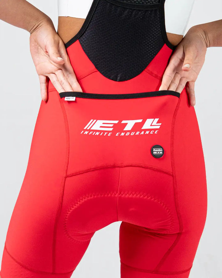 Pantaloneta Ciclismo Dama Eternal Red Attack