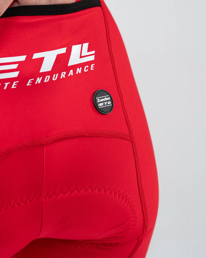 Pantaloneta Ciclismo Dama Eternal Red Attack