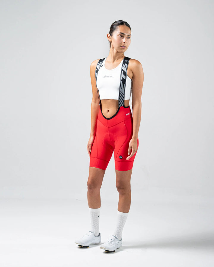 Pantaloneta Ciclismo Dama Eternal Red Attack