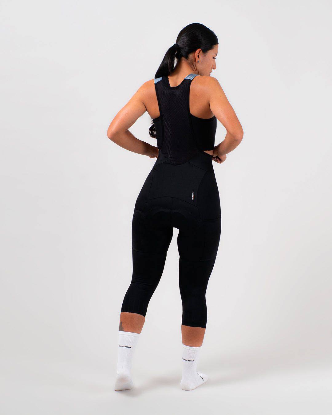 Pantalón 3/4 Ciclismo Giro Dama Negro