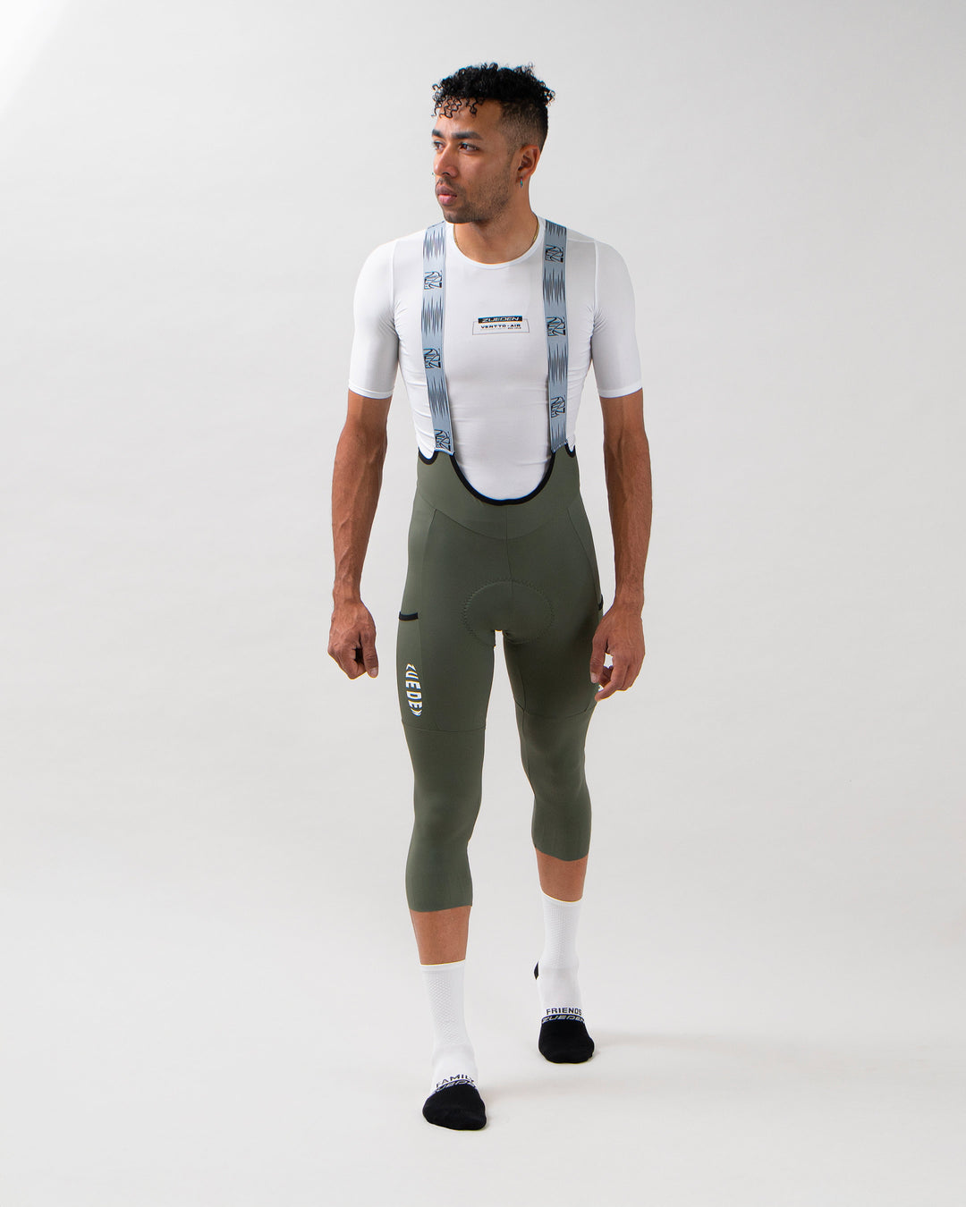 Pantalón 3/4 Ciclismo Giro Verde Claro