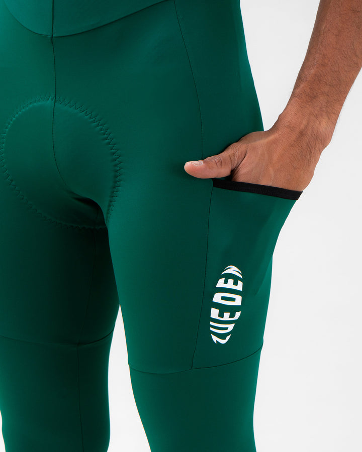 Pantalón 3/4 Ciclismo Giro Verde Oscuro