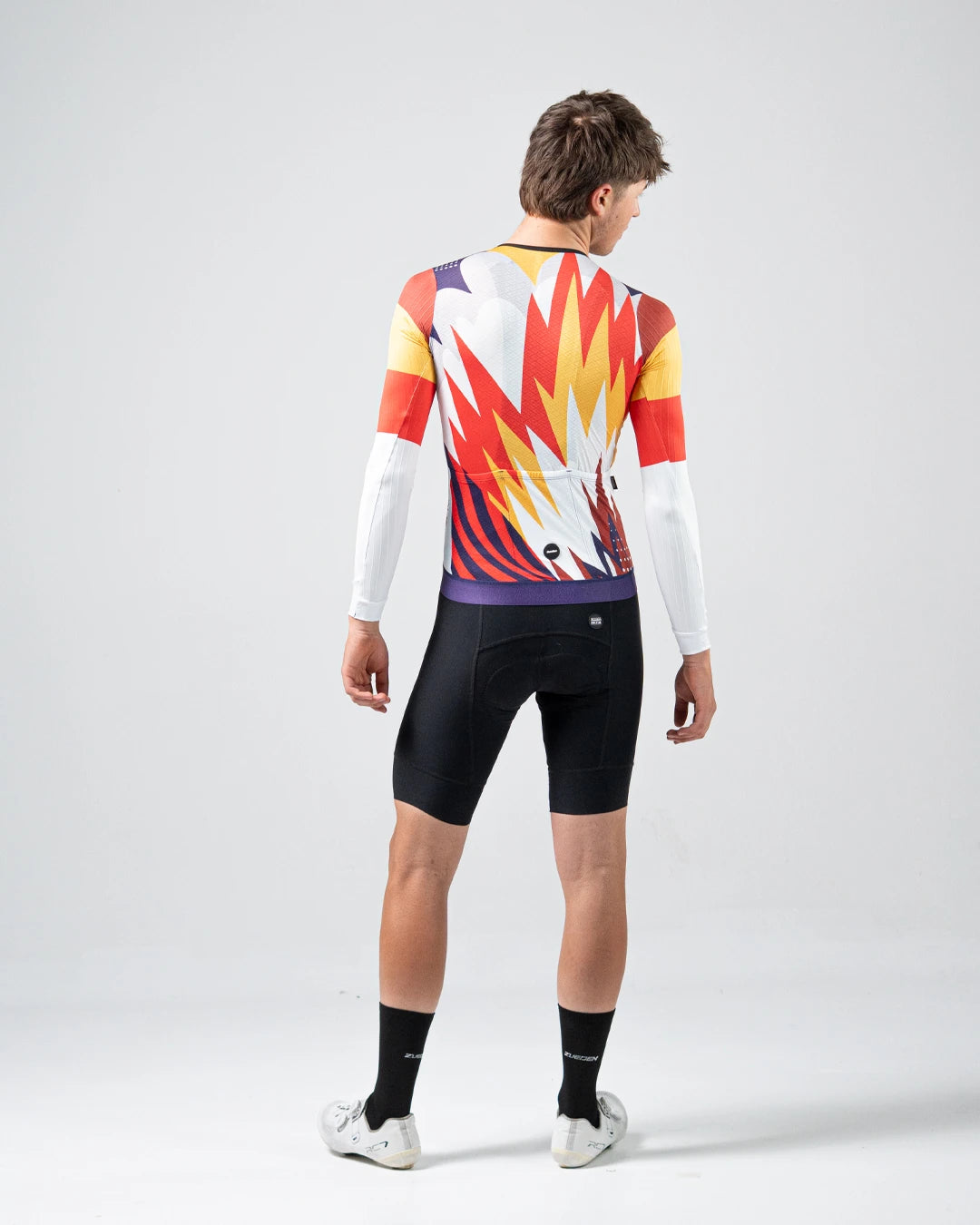 Jersey Ciclismo Manga Larga Hombre Fuego y Tierra x La sole