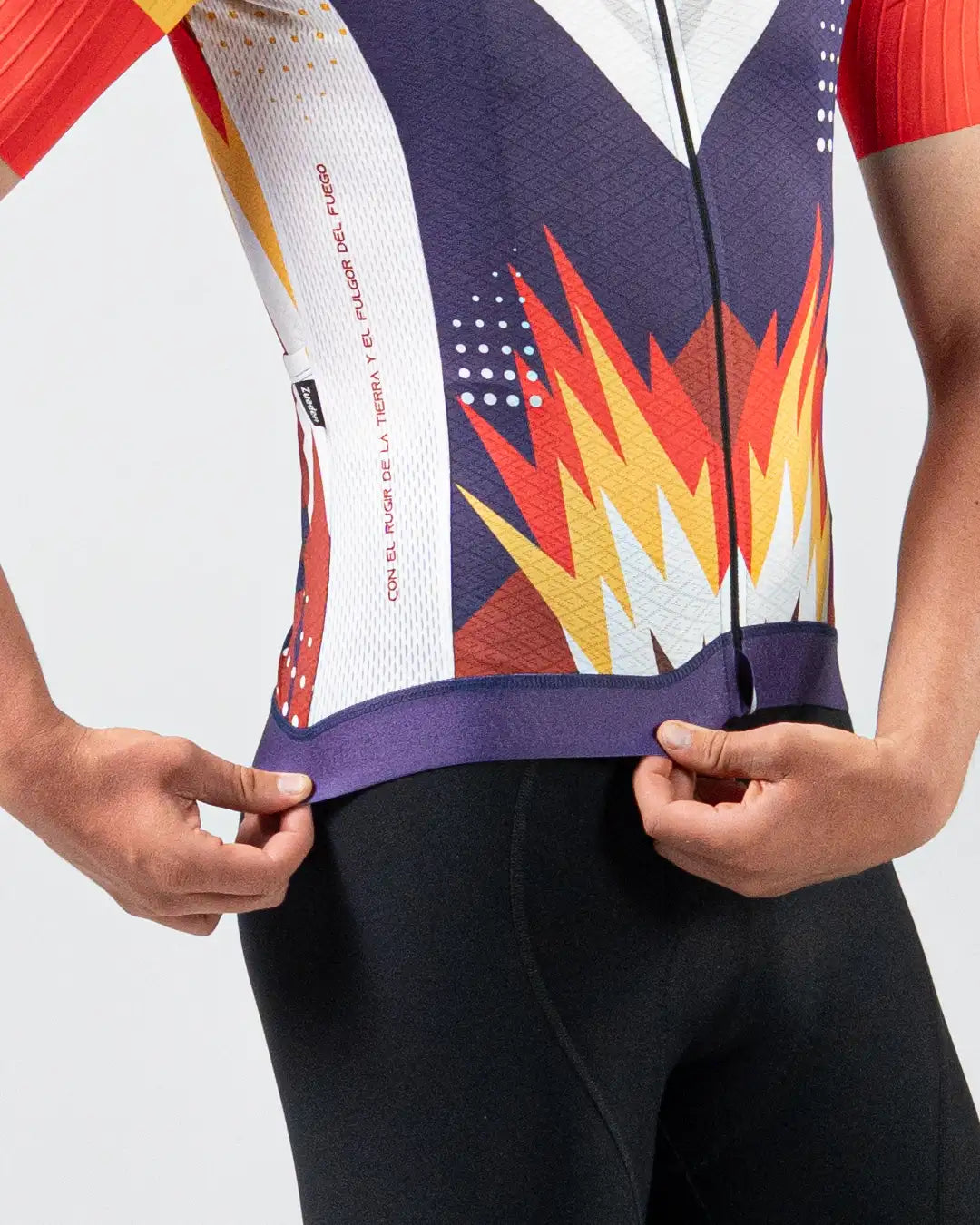 Jersey Ciclismo Manga Corta Hombre Fuego y Tierra x La sole