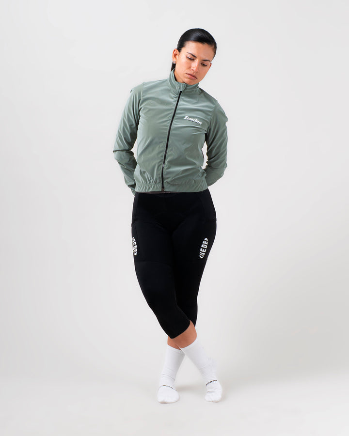 Chaqueta Ciclismo Dama Tempest Verde