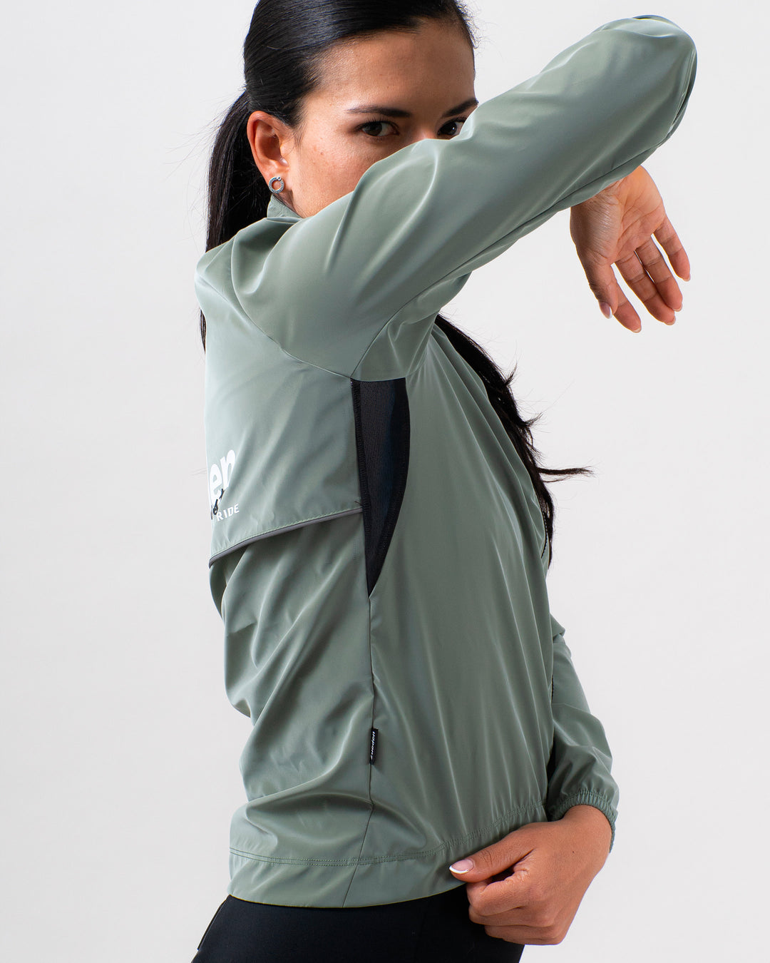 Chaqueta Ciclismo Dama Tempest Verde