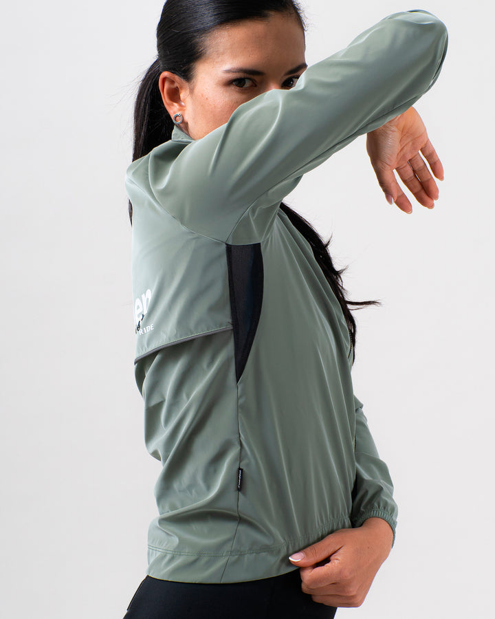 Chaqueta Ciclismo Dama Tempest Verde