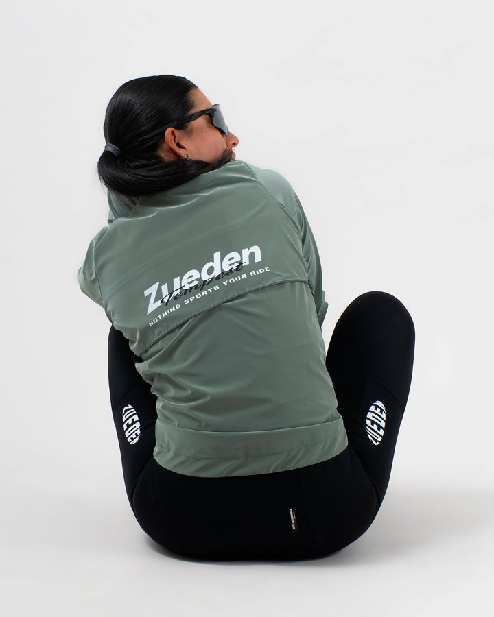 Chaqueta Ciclismo Dama Tempest Verde