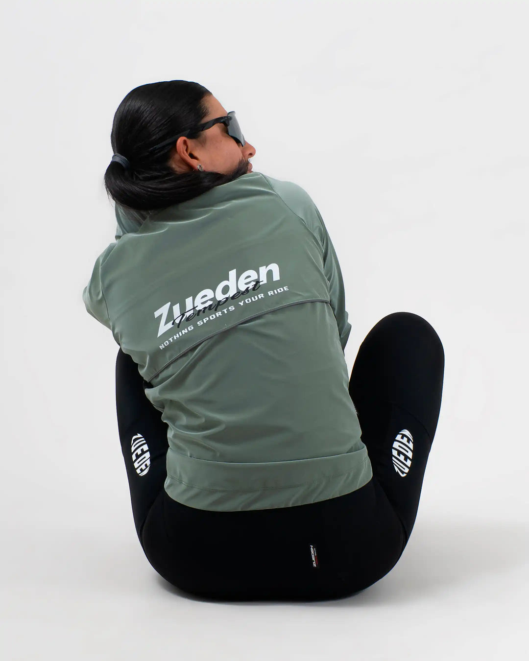 Chaqueta Ciclismo Dama Tempest Verde