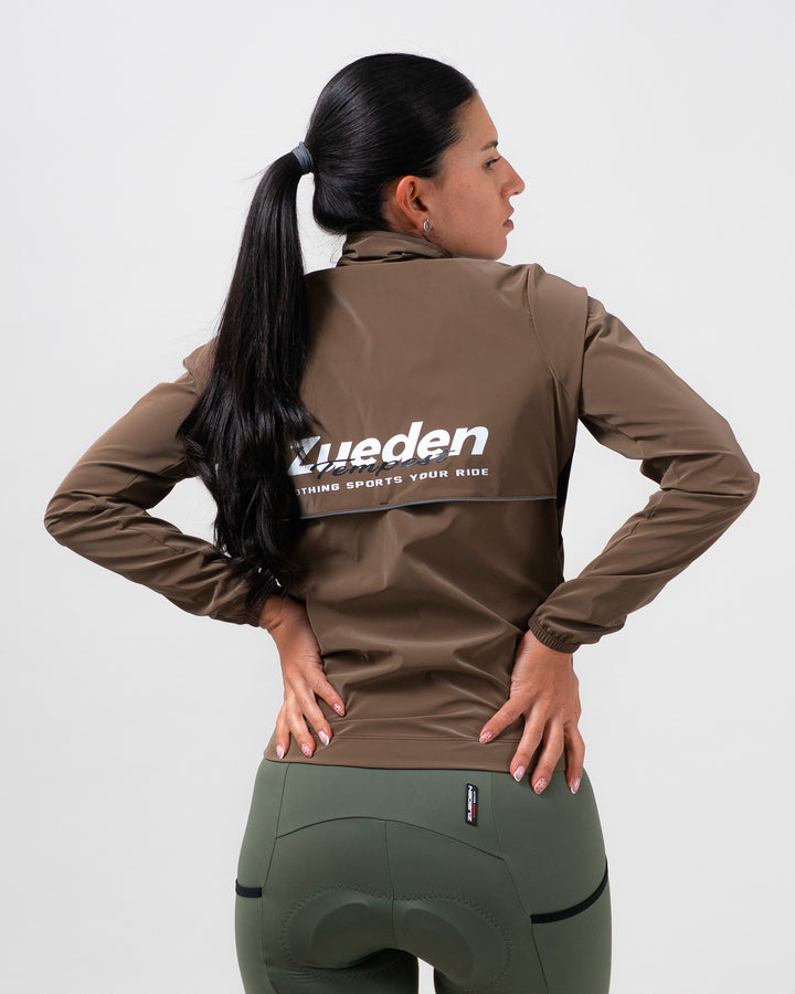 Chaqueta Ciclismo Dama Tempest Cafe