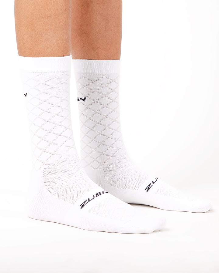 Media Ciclismo Blanca Fast Compression