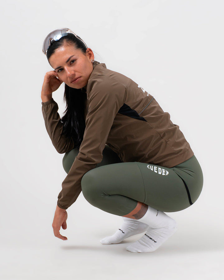 Chaqueta Ciclismo Dama Tempest Cafe
