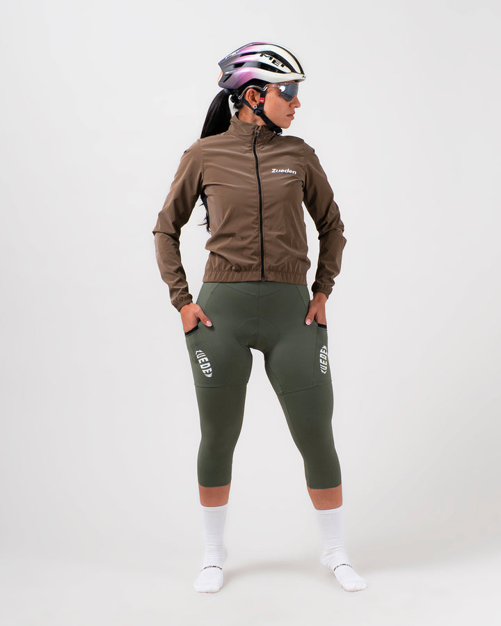 Chaqueta Ciclismo Dama Tempest Cafe