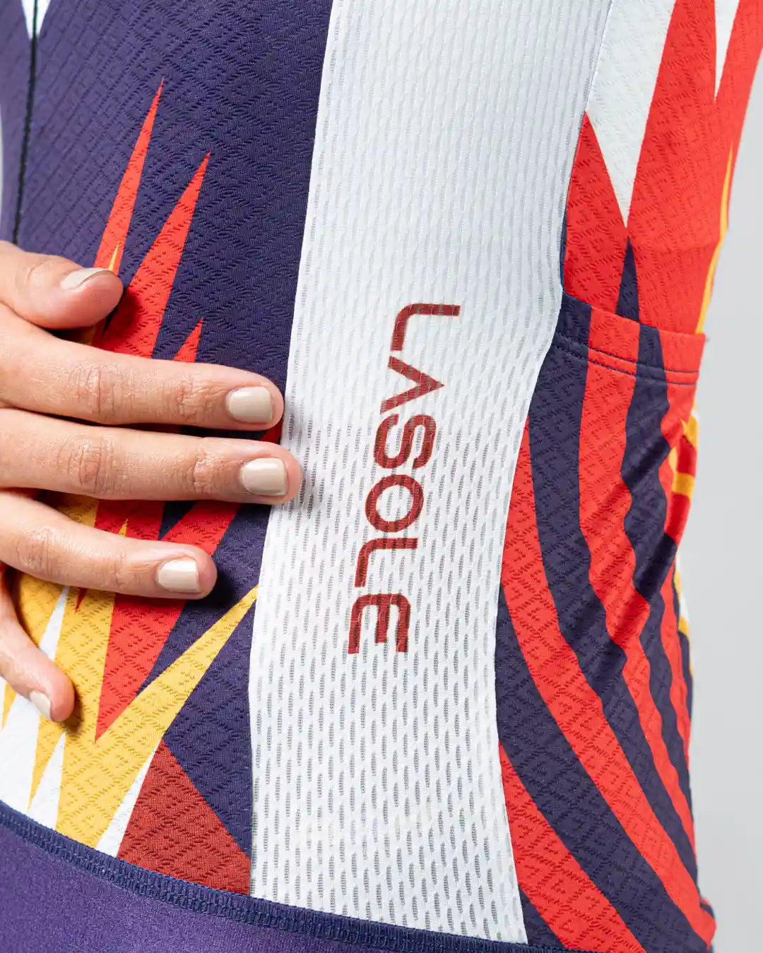 Jersey Ciclismo Manga Corta Dama Fuego y Tierra x La sole