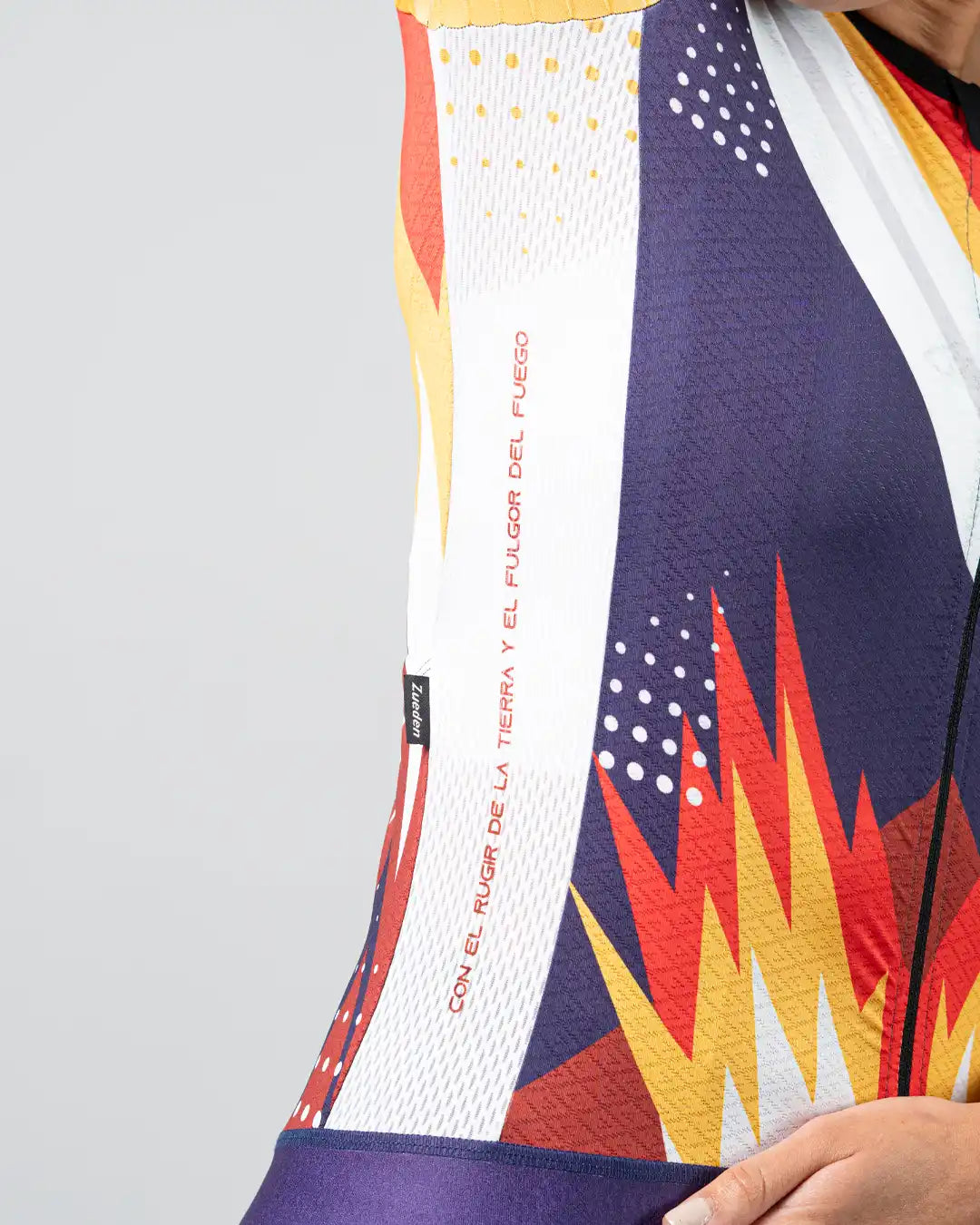 Jersey Ciclismo Manga Corta Dama Fuego y Tierra x La sole