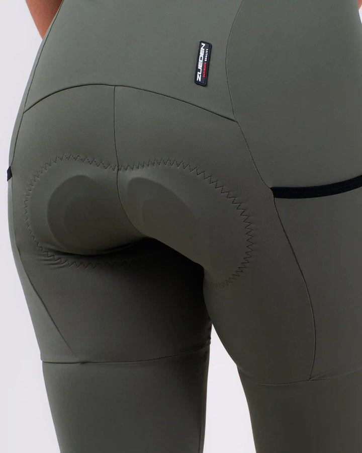 Pantalón 3/4 Ciclismo Giro Dama Verde Claro