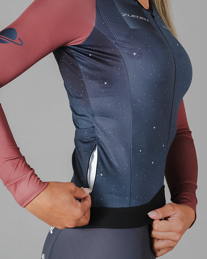 Jersey de Ciclismo Mujer Manga Larga Atmosphere