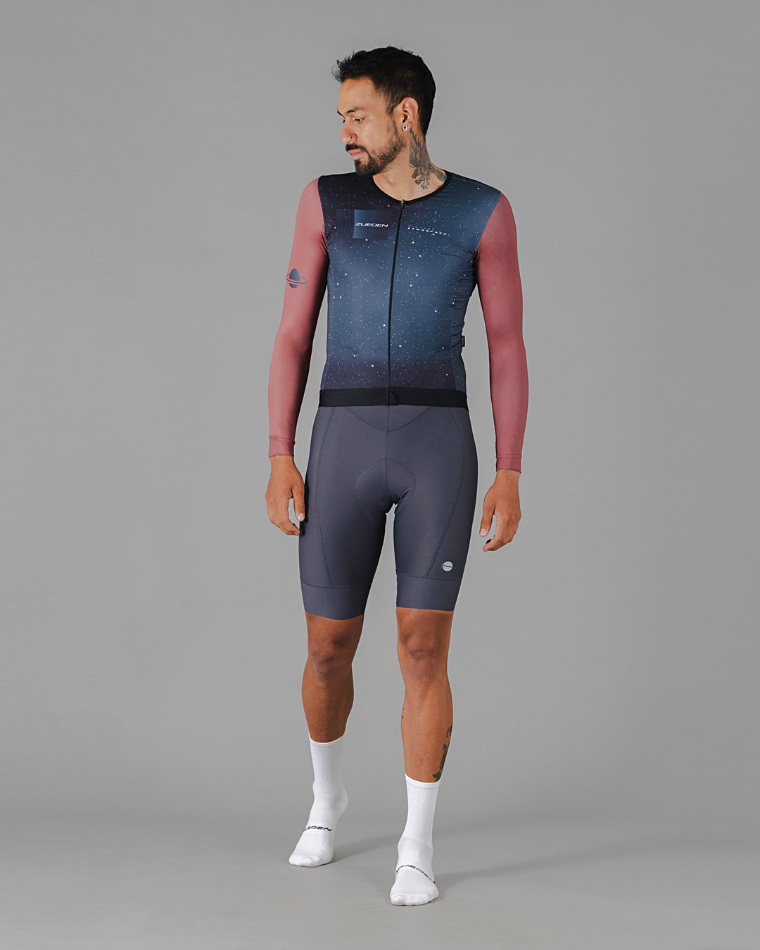 Jersey de Ciclismo Hombre Manga Larga Atmosphere