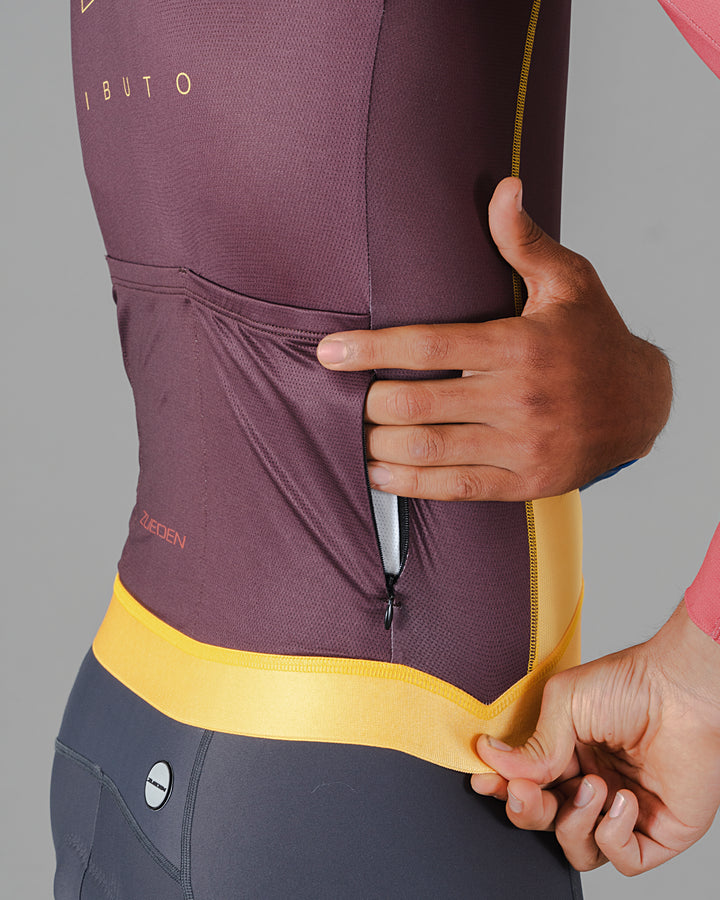 Jersey de Ciclismo Hombre Manga Larga Colombia Tributo