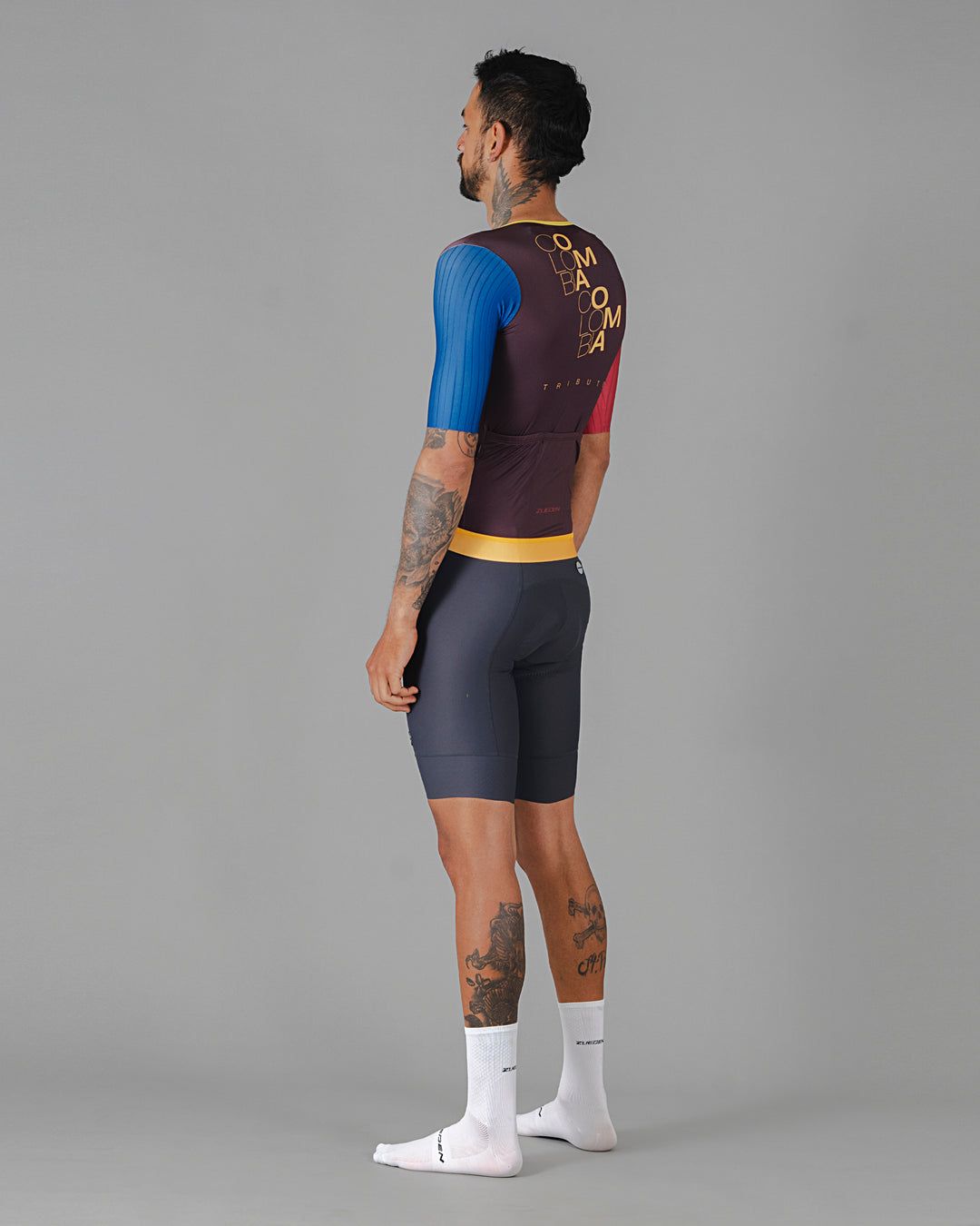 Jersey de Ciclismo Hombre Manga Corta Colombia Tributo