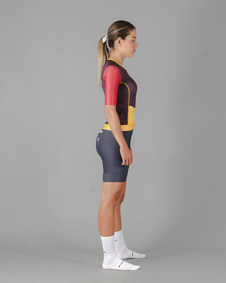 Jersey de Ciclismo Mujer Manga Corta Colombia Tributo
