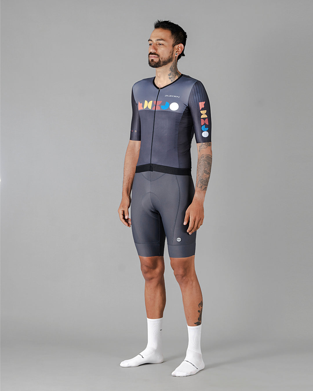 Jersey de Ciclismo Hombre Manga Corta Bauhaus