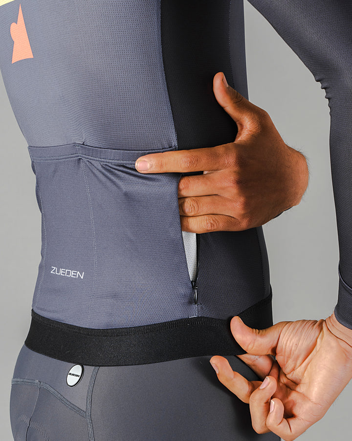Jersey de Ciclismo Hombre Manga Larga Bauhaus