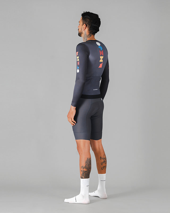 Jersey de Ciclismo Hombre Manga Larga Bauhaus