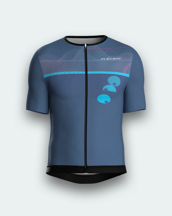 Jersey de Ciclismo Hombre Manga Corta Altimetry