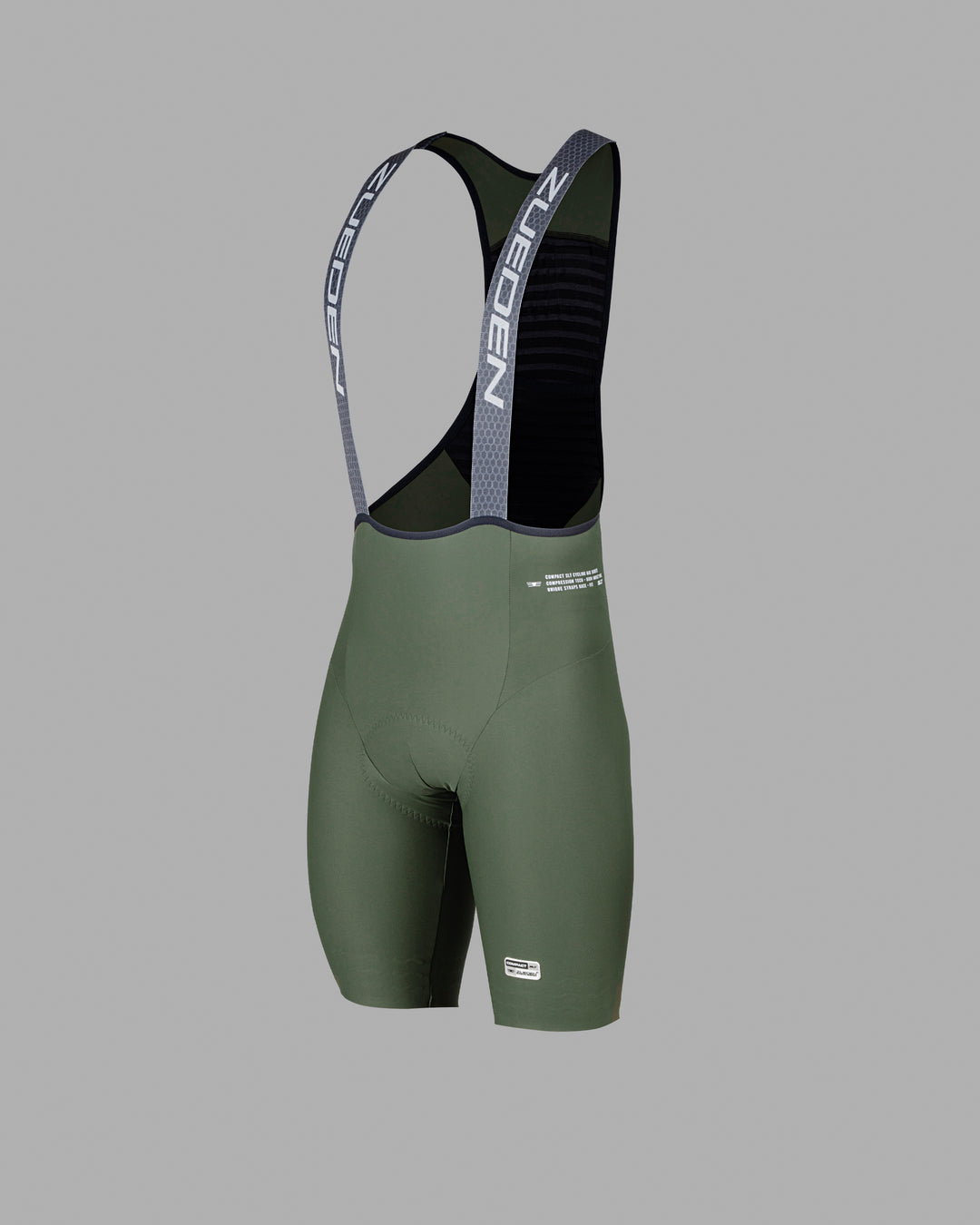 Pantaloneta Ciclismo Hombre Compact SLT Green Camo