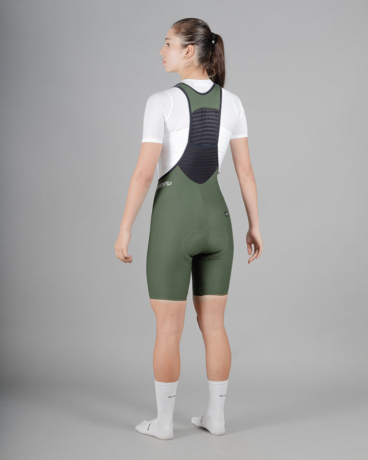 Pantaloneta Ciclismo Dama Compact SLT Green Camo