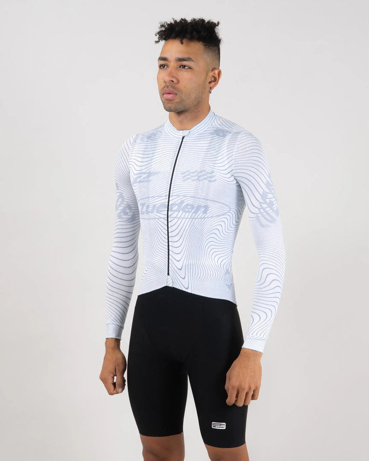 Jersey de Ciclismo Hombre Manga larga Blade