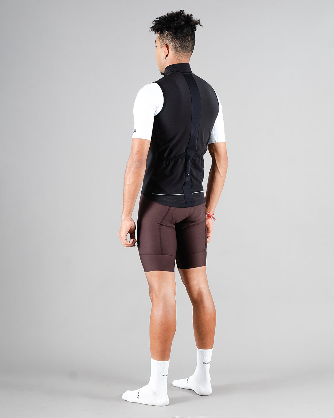 Chaleco Ciclismo Hombre Negro Cyclone