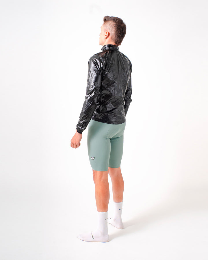 Chaqueta Ciclismo impermeable Hombre Vanta Negro