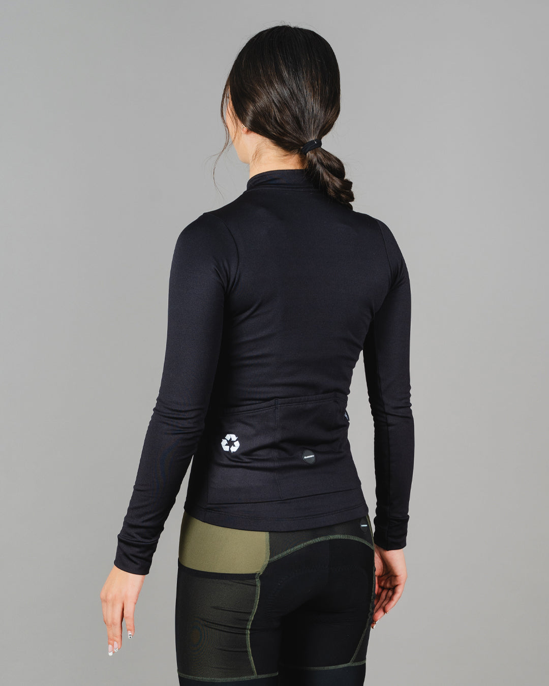 Chaqueta Ciclismo Térmica Basic Negro Dama