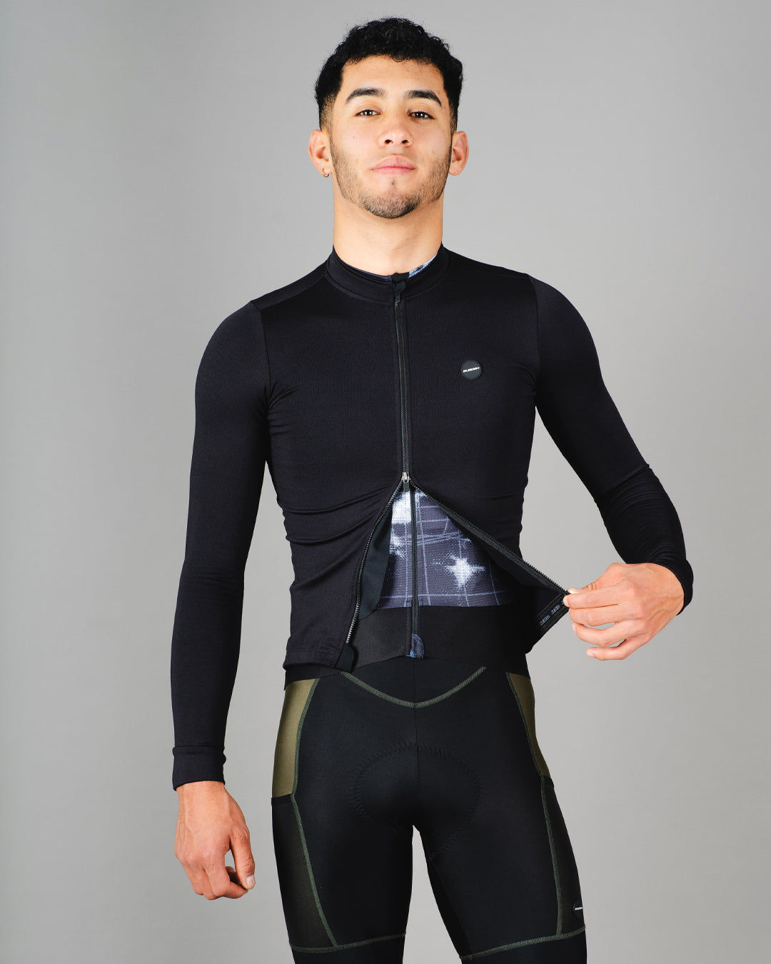 Chaqueta Ciclismo Térmica Basic Negro Hombre