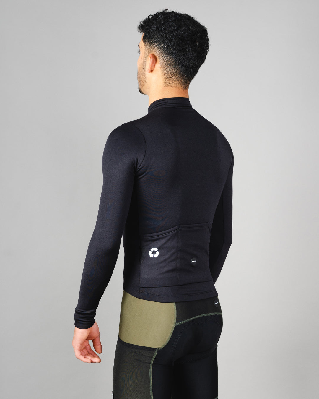 Chaqueta Ciclismo Térmica Basic Negro Hombre