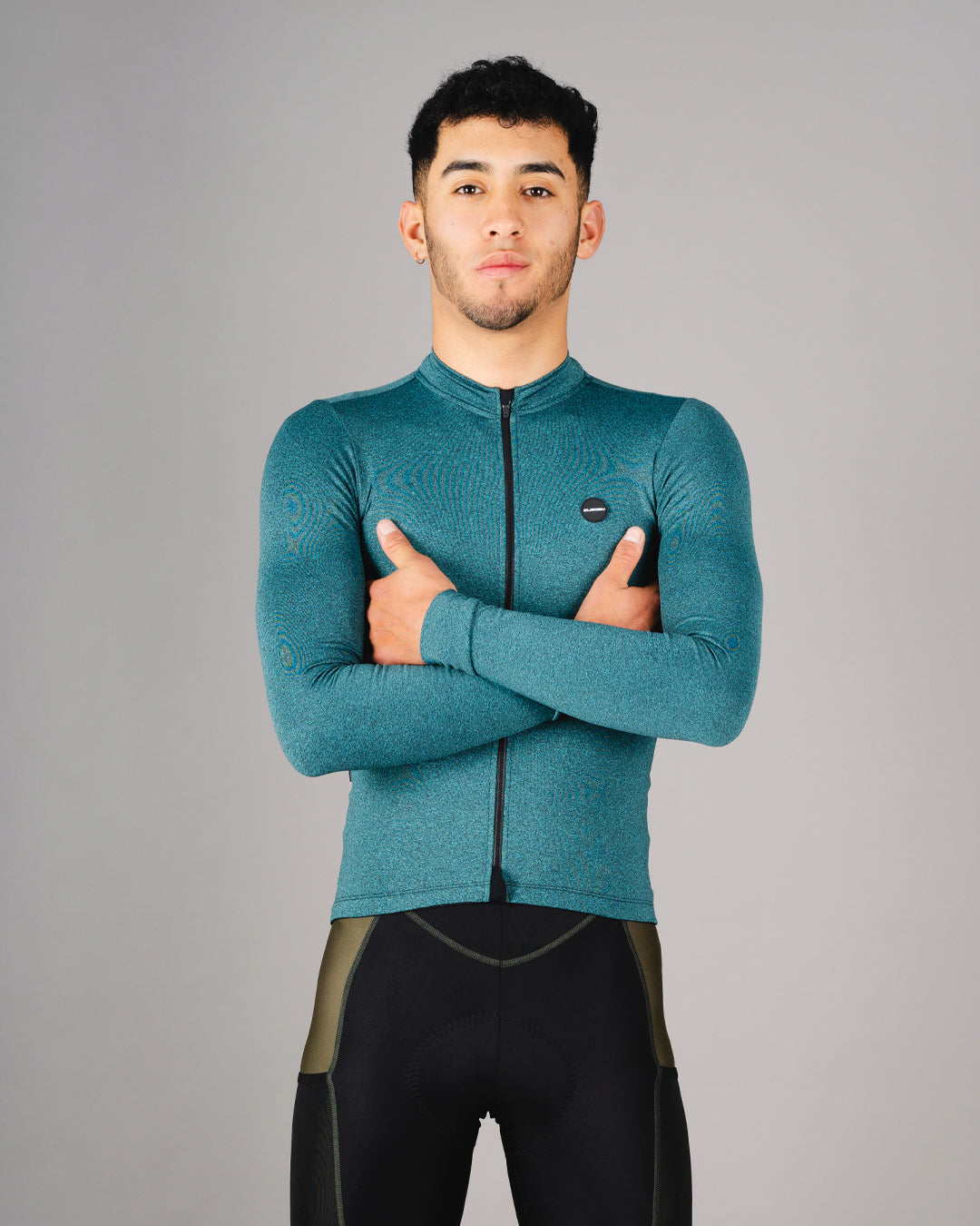 Chaqueta Ciclismo Térmica Basic Verde Hombre