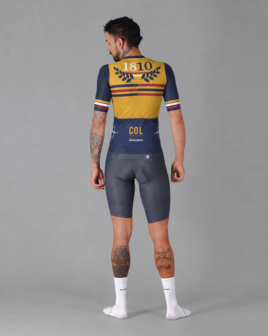 Jersey de Ciclismo Hombre Manga corta Colombia 1810